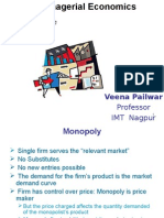 Monopoly Market Structure