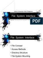 File System Interface: Polytechnic University of The Philippines