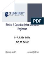 2011.07.13 - Ethics - A Case Study For Structural Engineers