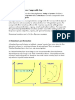 Turbulent and Laminar Flow