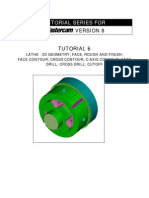 Mastercam C-Axis Tutorial6