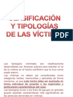 Tipologias de La Victima Clasificacion