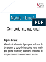 Modulo I Tema 1 Comercio Internacional PDF