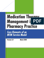 Core Elements in Medication Therapy Management