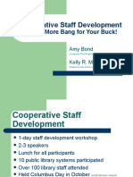 Cooperative Staff Development Final