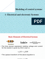 Modeling of Electrical Systems