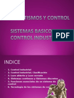 Automatismos y Control Sistemas Basicos Control Industrial