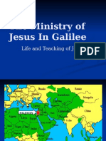 The Ministry of Jesus in Galilee