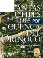 Plantas Utiles de La Cuenca Del Orinoco