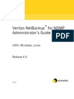 Veritas Netbackup For NDMP Administrator'S Guide: Unix, Windows, Linux