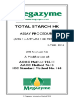 Total Starch HK: Assay Procedure