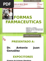 Formas Farmaceuticas