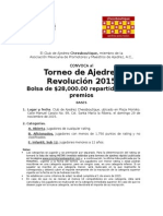 Torneo Revolución 2015