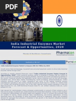 India Industrial Enzymes Market Forecast and Opportunities, 2020