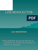 Los Sexolectos