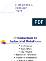 Introduction To Industrial Relations