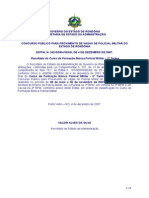 342 - PM 2 TURMA - Resultado Do Curso de Formação PM PRAÇAS - OF 409-DE-1-DE-PM