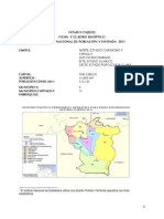 Población y Demografía Del Estado Cojedes - Notilogia