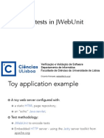 Unit Test With Jwebunit