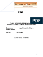 Trabajo Final Plan de Marketing - Pasteleria