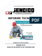 Informe de Bases SEACE PARA UN PROYECTO