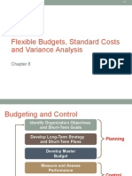 CB2101 Flexible Budgets, Standard Costs and Variance Analysis