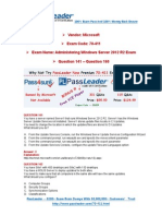 (PassLeader) Microsoft 70-411 301q Exam Dumps (PDF) (141-160)