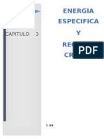 Energia Específica y Regimen Crítico Informe