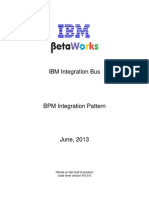 IIB9000 BPM Integration Pattern