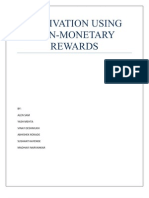 Employee Motivation Using Non-Monetary Rewards