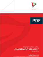 UAE Govt Strategy 2011-2013