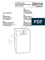 1 Manual Instrucciones Gavina GT Gti F Confort Instalador 2003