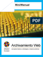 Archivamiento Web