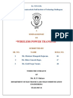 Wireless Power Transfer": Dr. V.P.S.S.Ms Padmabhooshan Vasantraodada Patil Institute of Technology Budhagaon