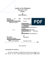 Republic of The Philippines Supreme Court Manila: First Division