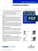 Deploying Industrial Wireless Solutions: Technical Note Rosemount Wireless Instrumentation