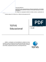 Apostila RM TOTVS Educacional 11 80-2