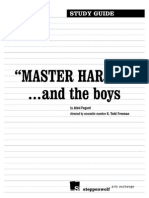 Master Harold Study Guide Literature