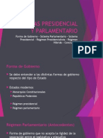 Sistemas Presidencial y Parlamentario