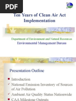 Philippine Clean Air Act