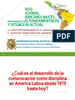 Unidad 6 - 2015: Pensamiento Comunicacional Latinoamericano: Raíces, Momentos Fundamentales y Situación Actual