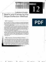 Chapter 12 Analysis of Indeterminate Beams and Frames by The Slope-Deflection Method PDF