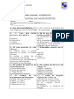 Prueba El Asesinato Del Profesor de Matematicas 2015