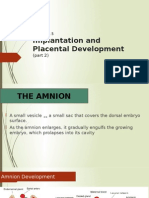 Implantation and Development Placenta Part 2