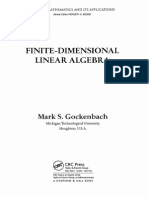 Finite-Dimensional Linear Algebra: Mark S