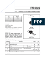 STPR1620CG STPR1620CT: Ultra-Fast Recovery Rectifier Diodes