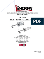 LR / LM Side - Entry Agitators: Installation, Service and Maintenance Instructions