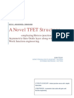 A Novel TFET Structure