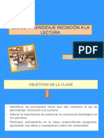 Eje de Aprendizaje Iniciaciòn A La Lectura