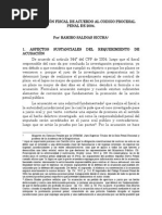 La Acusación Fiscal en El Código Procesal Penal 2004